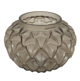 A Lalique Languedoc Glass Vase