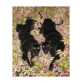 Gustavo Novoa, B. 1941, Spring Walk