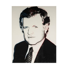 Andy Warhol, 1928-1987, Edward Kennedy
