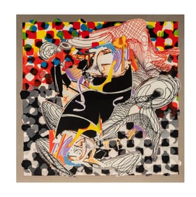 Frank Stella, 1936-2007, The Whale Watch