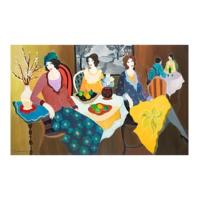 Itzchak Tarkay, 1935-2012, Lonesome Road