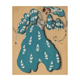 Leon Bakst, 1866-1924, Costume for La Legende de Joseph