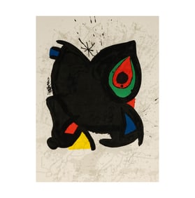 Joan Miro, Spanish 1893-1983, Grand Palais