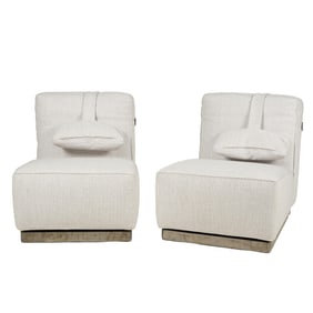 A Pair of Flexform Lounge Chairs