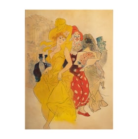 Jules Cheret, French 1836-1932, Theatre de l'Opera