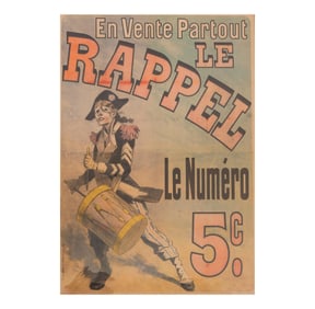 Jules Cheret, 1836-1932, Le Rappel