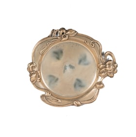 An Austrian Jugendstil .800-Silver Tray