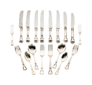 A Gorham Chantilly Sterling Flatware Service