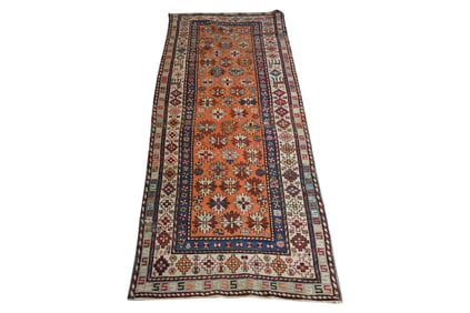 An Antique Persian Runner Rug  3'2" x 9'4"