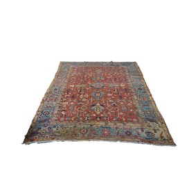 An Antique Persian Heriz Rug 11' x 8'7"