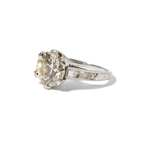 Platinum, Diamond Ring