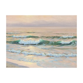 Frank William Cuprien, 1871-1948, Golden Sunset