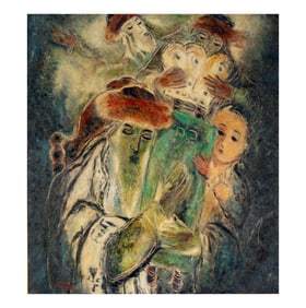 Reuven Rubin, 1893-1974, Crowning of the Torah
