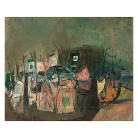 Zvi Mairovich, 1911-1974, Untitled (Landscape)