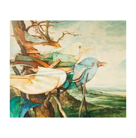 Samuel Bak, B. 1933, Carneval Time / Au Temps du Carneval