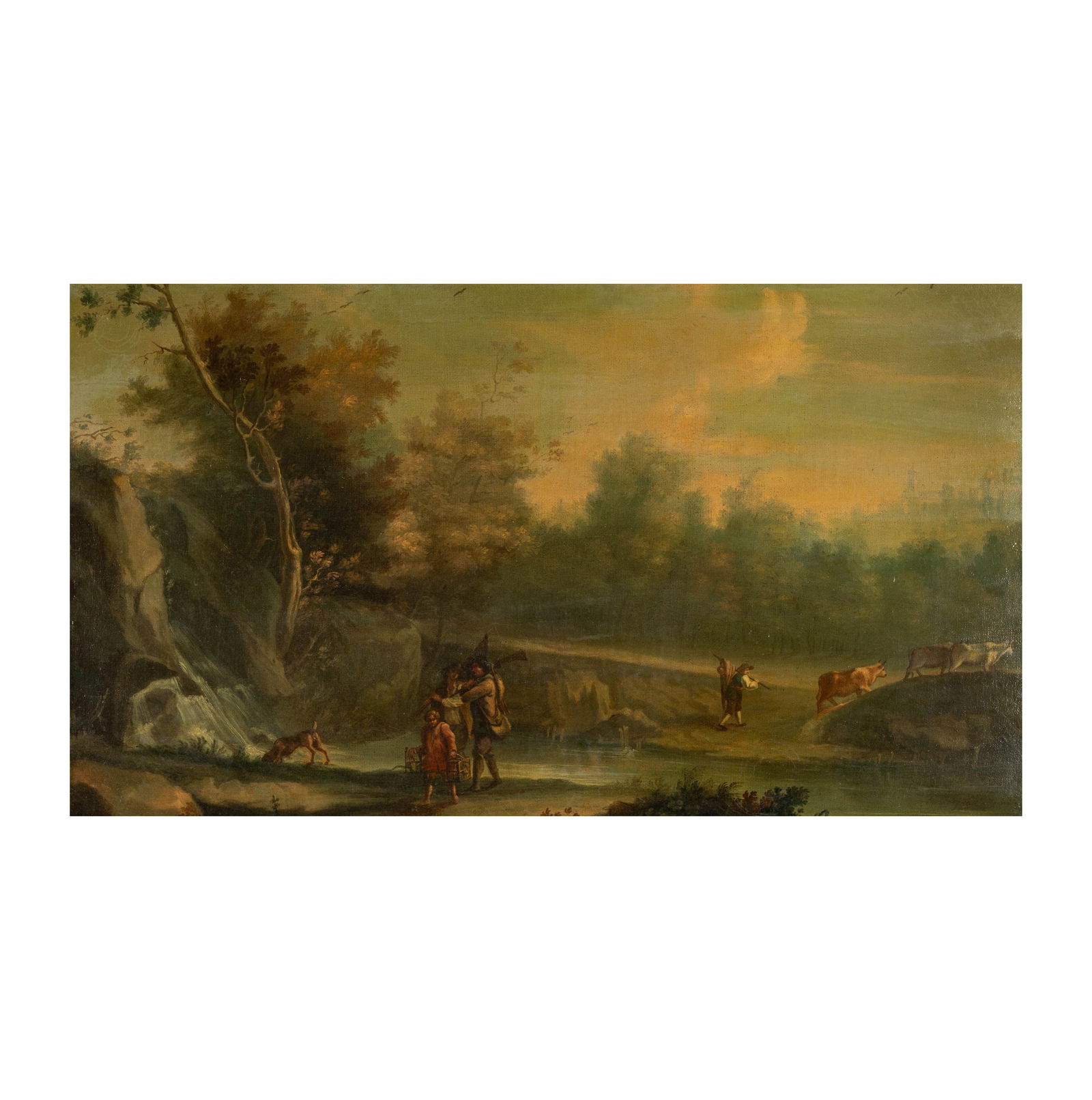 Continental School: Landscape with Figures (1 of 14)