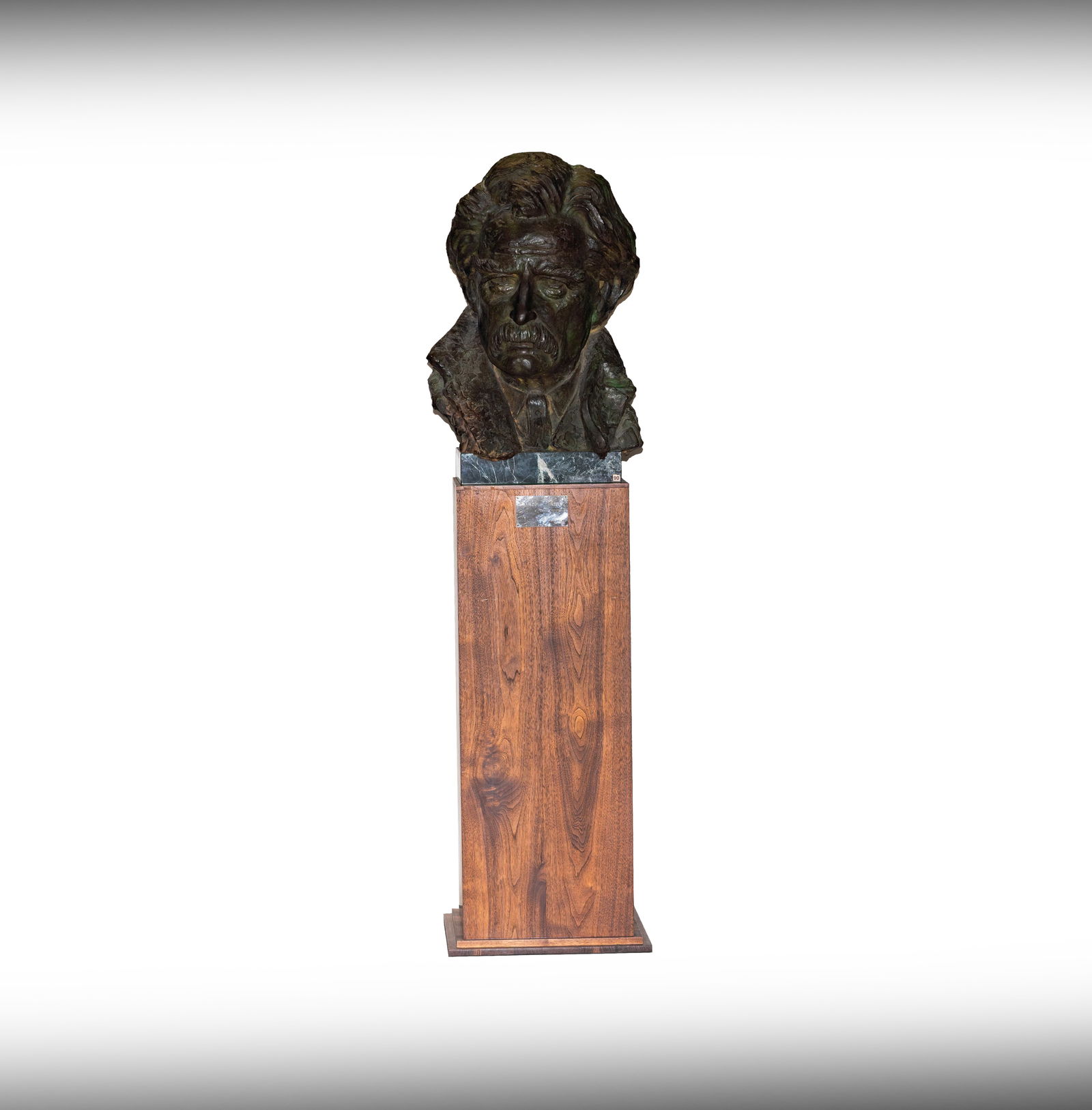 Emil Seletz, 1907-1999, Portrait Bust of Mark Twain (1 of 10)