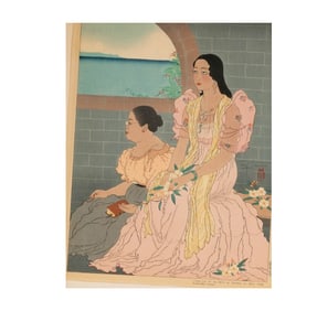 Paul Jacoulet, 1902-1960, Joaquina et Sa Mere
