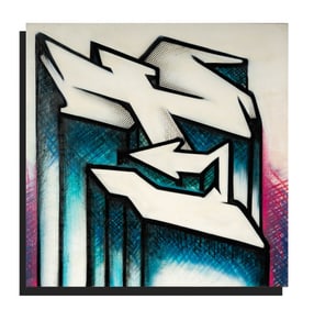 RISK (Kelly Graval), 20th/21st Century, Alphabet Letter "T"