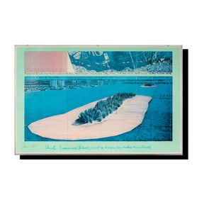 Christo, 1935-2020, Christo: Surrounded Islands Project Poster