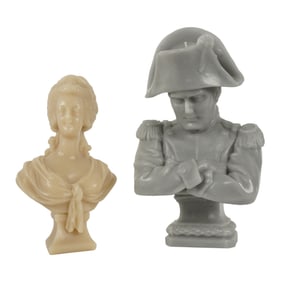 Two Cire Trudon Figural Candles