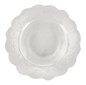A Lalique Honfleur Glass Bowl