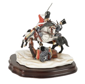 Michael Sutty: A Trooper of Scots Greys Engaging Russian Cavalry