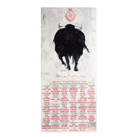 A Spanish Bullfighting Poster
