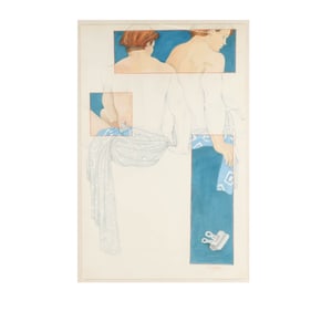 Val Fidgeon, 20th/21st Century, Untitled (Two Men)