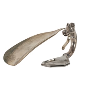 An Hermes Bottle Opener and Tiffany Shoehorn