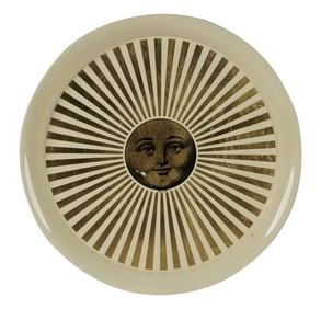 A Fornasetti Sole Raggiante Round Tray
