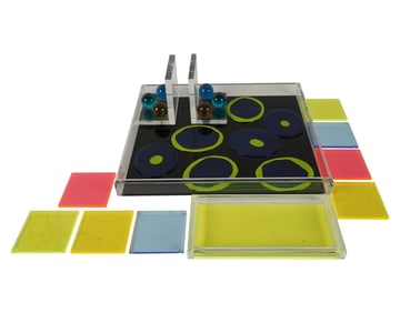A Group of Acrylic Tableware