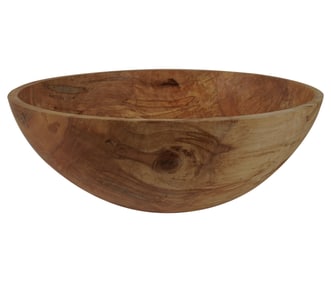 Spencer Peterman: Spalted Ambrosia Maple Center Bowl