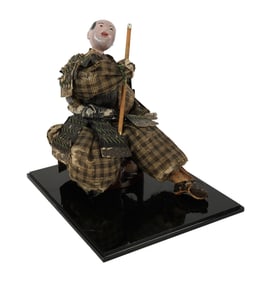 A Japanese Samurai Doll