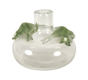 A Lalique Saghir Glass Vase