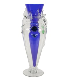 A Borek Sipek Crystal Amelia Vase