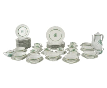 A Haviland Limoges Porcelain Service for Eight