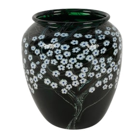 An Orient and Flume Hawthorne Glass Vase