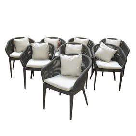 A Set of Harbour Hamilton Outdoor Dining Chairs