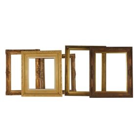 A Group of Five Giltwood Frames