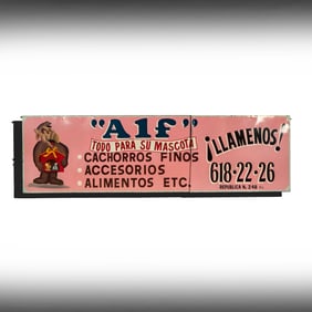 A Mexican Pet Store Sign