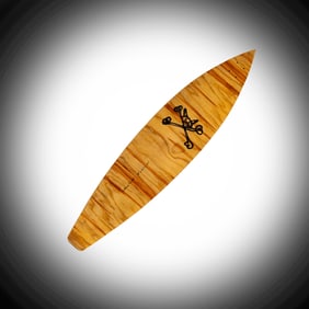 Nathan Pratt: Alf Skull and Crossbones Skate Deck