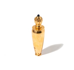 14 Karat Yellow Gold Perfume Bottle