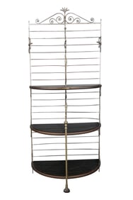 An Antique French Baker's Rack