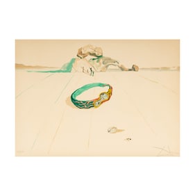 Salvador Dali, 1904-1989, Desert Bracelet