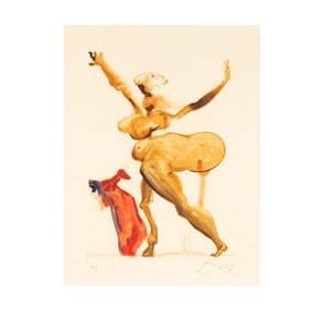 Salvador Dali, 1904-1989, Divine Comedy No. 33