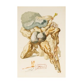 Salvador Dali, 1904-1989, The Avaricious and The Prodigal