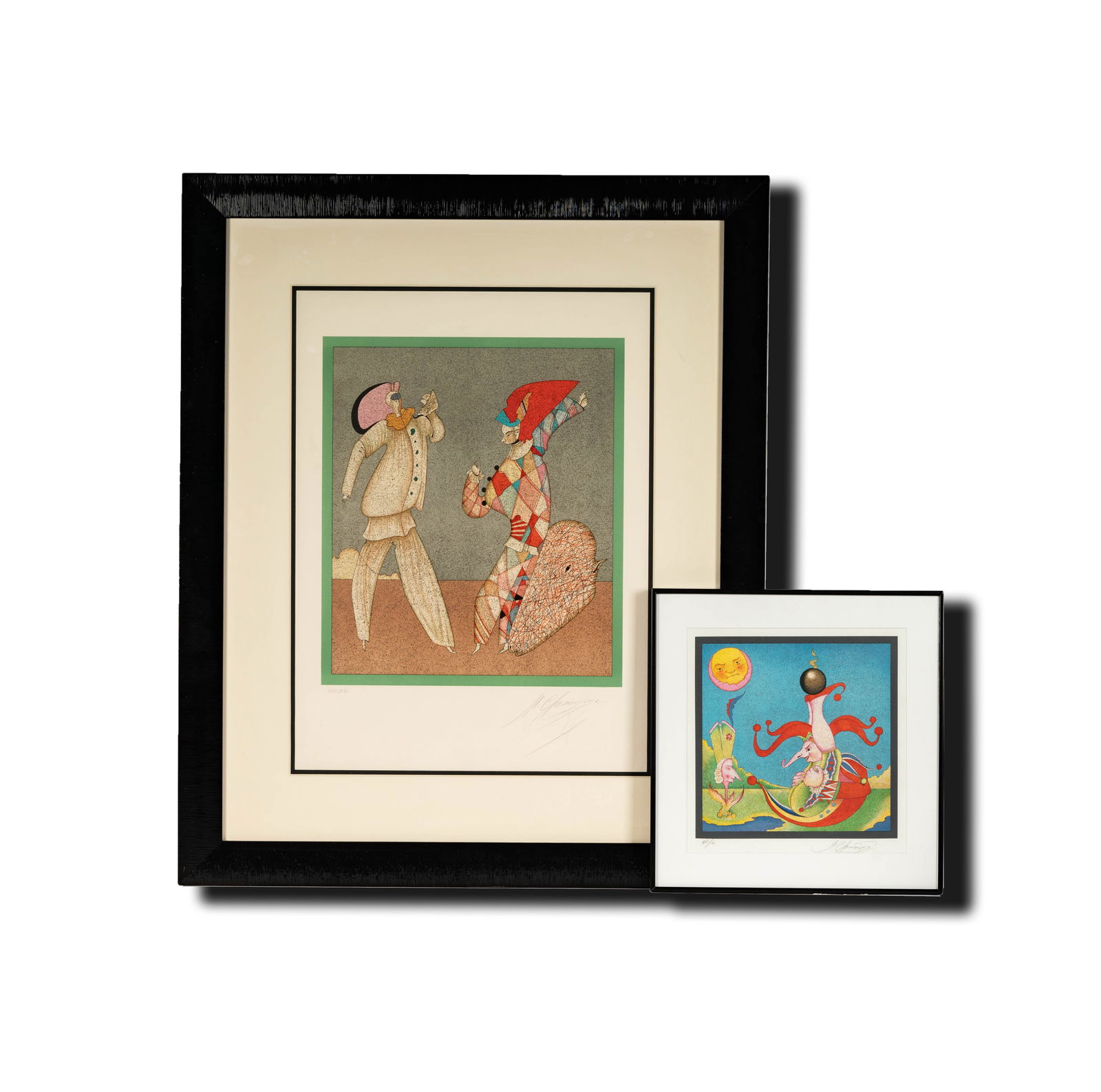 Mihail Chemiakin, B. 1943, Two Works (1 of 14)