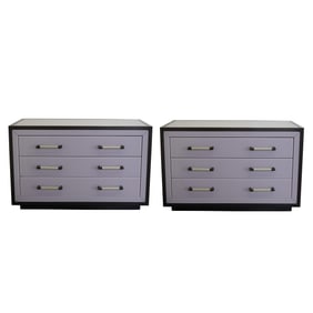 A Pair of Contemporary Bedside Chests
