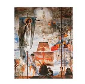 Salvador Dali, 1904-1989, The Discovery of America by Christopher Columbus